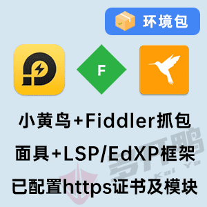 雷电小黄鸟+FD抓包全版本环境包-Admin木木-专业模拟器多开ROOT